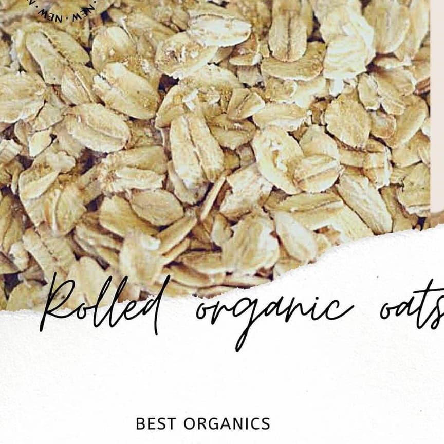 Rolled Oats By Best Organics (1 Kg)