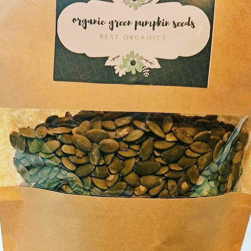 Green Pumpkin Seeds (Raw/ Unshelled )
