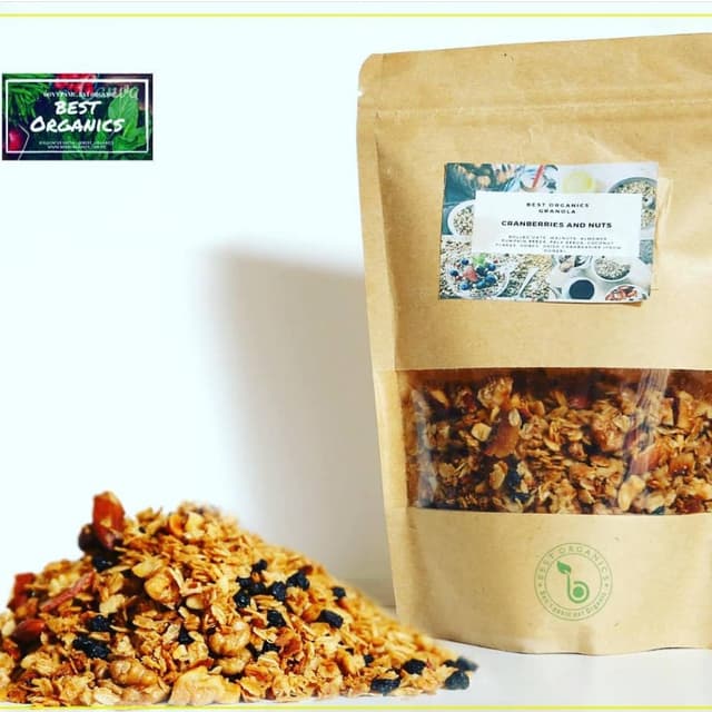 Granola Cranberries And Nuts (500 Gram )