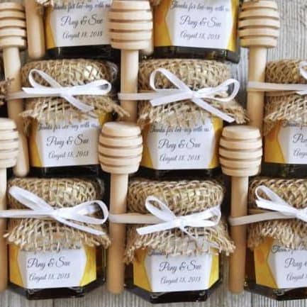 Customized Honey Favour Bottles (Minimum 10 Bottles)