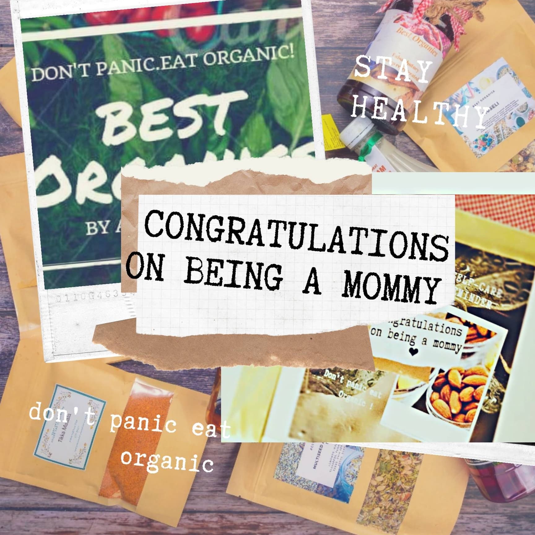 Congratulations On Being A Mommy Health Box (6 Products)
