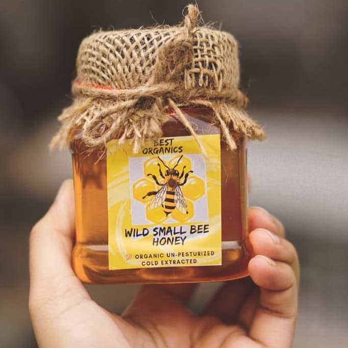 Acacia Palosa Honey (Wild Small Bee  Organic Honey300 Gram )