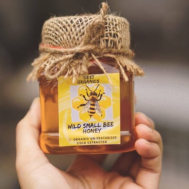 Acacia Palosa Honey (Wild Small Bee  Organic Honey300 Gram )